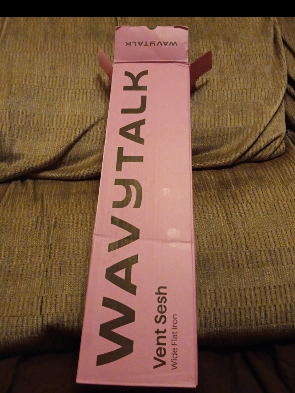 Wavytalk vent sesh wide flat iron